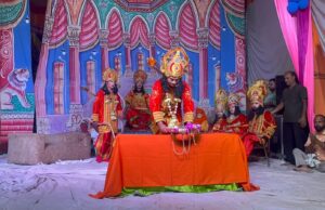 धनुष यज्ञ व लक्ष्मण-परशुराम संवाद की लीला का मंचन