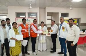 स्वस्थ नारी, सशक्त परिवार अभियान के तहत हुआ रक्तदान