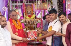माँ शाकुम्बरी देवी सेवा शिविर का हुआ उदघाटन