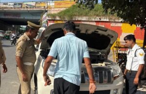 मिशन शक्ति अभियान के तहत वाहनों का चलाया गया विशेष चेकिंग अभियान-यातायात प्रभारी सूबेदार सिंह