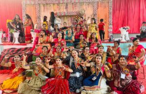 उत्सव-ए-डांडिया’ में महिलाओं की सनातनी ऊर्जा से जगमगाई शाम