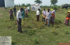 राष्ट्रव्यापी श्रमदान कार्यक्रम के तहत सभी पंचायतों में हुआ श्रमदान