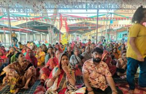 कस्बा बाबरपुर में विशाल श्रीमद् भागवत कथा का आयोजन स्रोताओ का उमड़ा हुजूम