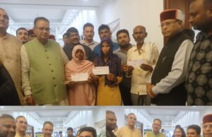 मीरपुर में पीड़ित परिवारों को मिला आर्थिक संबल