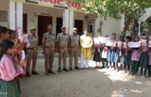 कस्तूरबा गांधी आवासीय बालिका विद्यालय में मिशन शक्ति 5 के अन्तर्गत आयोजित किया गया कार्यक्रम