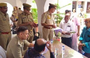 थाना अंतू में समाधान दिवस पर जनसुनवाई, किया गया महिला शक्ति केंद्र का निरीक्षण