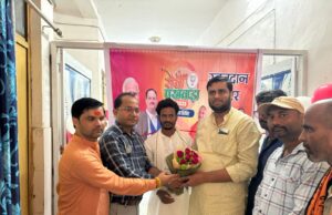 जमालपुर स्वास्थ्य केन्द्र पर रक्तदान शिविर का आयोजन