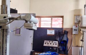 पट्टी सीएचसी पर एक महीने से एक्सरे मशीन खराब