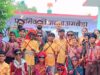 प्राथमिक विद्यालय अमखेड़ा में छात्रों ने खेला डांडिया-गरबा