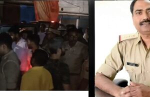 हुसैनगंज थाना प्रभारी निरीक्षक अरुण चतुर्वेदी सड़क हादसे में घायल