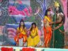 रामलीला में सीता हरण देख भावुक हुए श्रद्धालु, कलाकारों का हुआ सम्मान