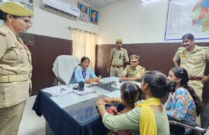 मिशन शक्ति 5.0 :बड़ागांव थाने में छात्रा सौम्या प्रजापति बनी थानाध्यक्ष