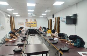 हिंदी निबंध, टिप्पणी एवं प्रारूप लेखन प्रतियोगिता आयोजित
