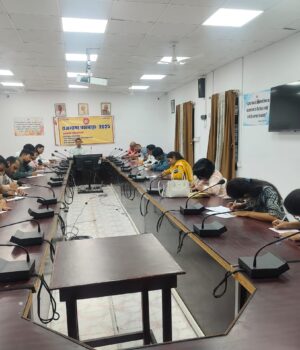 हिंदी निबंध, टिप्पणी एवं प्रारूप लेखन प्रतियोगिता आयोजित