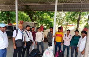 अनधिकृत वेंडरों पर हुई सख्त कार्रवाई