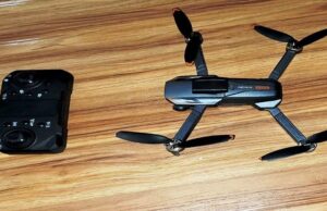 संदिग्ध ड्रोन उड़ाने वाला युवक गिरफ्तार, पुलिस ने ड्रोन किया बरामद