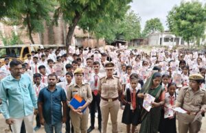 मिशन शक्ति 5.0 के तहत जौनपुर पुलिस चला रही व्यापक जनजागरूकता अभियान