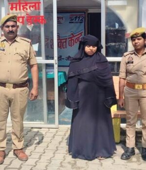 थाना सरपतहाँ पुलिस ने हत्या के प्रयास से जुड़ी वांछित अभियुक्ता को किया गिरफ्तार