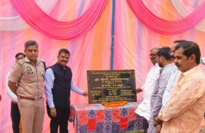 जौनपुर में साइबर थाना निर्माण का भूमि पूजन,राज्यमंत्री गिरीश चन्द्र यादव ने किया शुभारंभ
