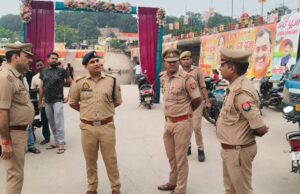 छठ पर्व पर सुरक्षा व्यवस्था को लेकर एएसपी नगर आयुष श्रीवास्तव ने किया घाटों का निरीक्षण