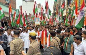 वर्षा में भी नहीं थमा जोश – जौनपुर में धनंजय सिंह की जन एकता यात्रा बनी जनसैलाब का प्रतीक
