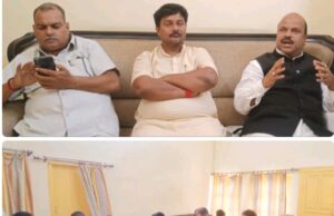 वरिष्ठ भाजपा नेता श्याम जायसवाल ने बढ़नी में आयोजित किया दीपावली मिलन समारोह, पत्रकारों और समाजसेवियों का किया सम्मान