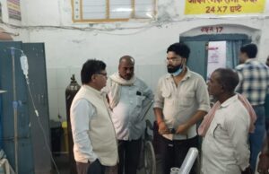 सीएमओ ने किया एमबीएस अस्पताल व सीएचसी का निरीक्षण