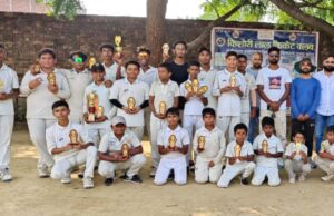 किशोरी लाल क्लब ने 2-1 से जीती क्रिकेट सीरीज