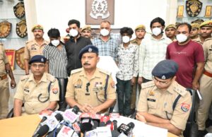 पुलिस अधीक्षक ने किया खुलासा अंतर्जनपदीय बदमाश बना रहे थे चोरी की योजना, छह अभियुक्त गिरफ्तार