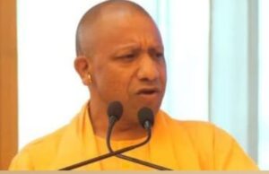 उत्तर प्रदेश के मुख्यमंत्री योगी आदित्यनाथ का आगमन जनपद झांसी व उरई में