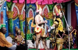 हनुमान जी के द्वारा लंका दहन का रोमांचित दृश्य पर गूंजा श्रीराम जयघोष