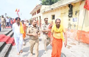 एसपी ने रक्त दन्तिका व मां अक्षरा देवी मंदिर की सुरक्षा व्यवस्था का लिया गया जायजा