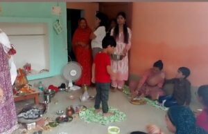 संजय साहनी दुर्गा जी मंदिर पर हुआ नवमीं दिन विशाल भंडारा