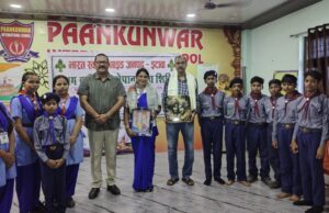 पान कुंवर स्कूल में हुआ स्काउट एंड गाइड कैंप का आयोजन