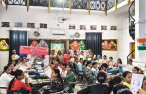 मिशन शक्ति फेज-5 के अंतर्गत टाउन हॉल में बच्चों के साथ संवाद कर जागरूक व आत्मनिर्भर और सशक्त बनाने हेतु किया गया प्रेरित