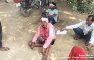 रंगबाजो ने घर पर चढ़कर किया जानलेवा हमला,आधा दर्जन घायल