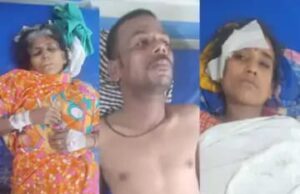 कच्चा मकान गिरने से माँ-बेटा-बहू घायल, इलाज जारी