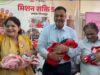 जिला महिला अस्पताल में जिलाधिकारी ने किया कन्या जन्मोत्सव का शुभारम्भ