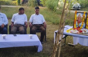 संघ शताब्दी वर्ष पर उत्सव, पथ संचलन में स्वयंसेवकों ने किया कदमताल