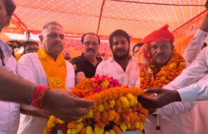 रेजांग ला रज कलश यात्रा पहुंची जनपद, देशभक्ति से गूंज उठा माहौल