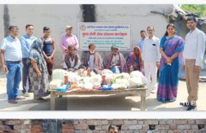 नयी दिशा ने कुष्ठ रोगियों के साथ मनाया स्थापना दिवस