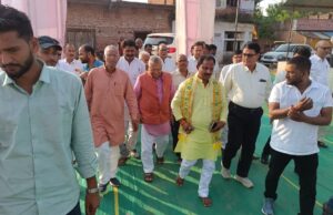 विंदागंज में भागवात कथा का हुआ आयोजन, पहुंचे पूर्व मंत्री प्रोफेसर शिवाकांत ओझा