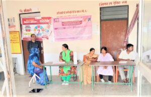 मिशन शक्ति के तहत सीएचसी मन्दाह में विशेष स्वास्थ्य शिविर का किया गया आयोजन