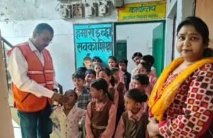 275 बच्चों को पिलाई गई होम्योपैथी औषधि