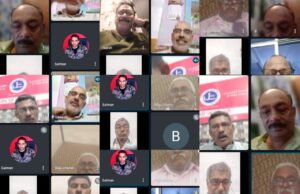 जर्नलिस्ट काउंसिल ऑफ इंडिया की मासिक वर्चुअल बैठक संपन्न