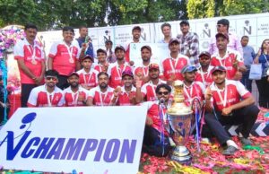 नीलम करवरिया कप पर इलाहाबाद उत्तर विधानसभा का कब्जा,खिताबी मुकाबले में सोरांव विधानसभा को 157 रन से हराया