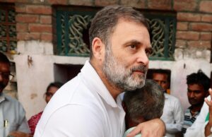 हरिओम के परिवार से मिलने के बाद योगी सरकार पर भड़के राहुल गांधी