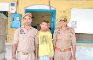 जीआरपी पुलिस ने एक अभियुक्त को चोरी के 5 एण्ड्रायड मोबाइल फोन सहित किया गिरफ्तार