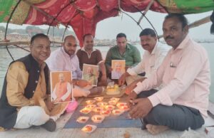 भाजपाइयों ने मनाया गृहमंत्री अमित शाह का जन्मदिन