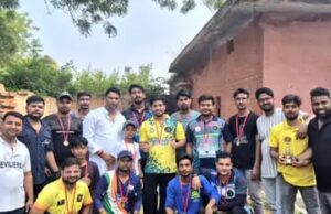 दिवाली कप टूर्नामेंट में फाइल विजेता बनी विश्वास इलेवन टीम